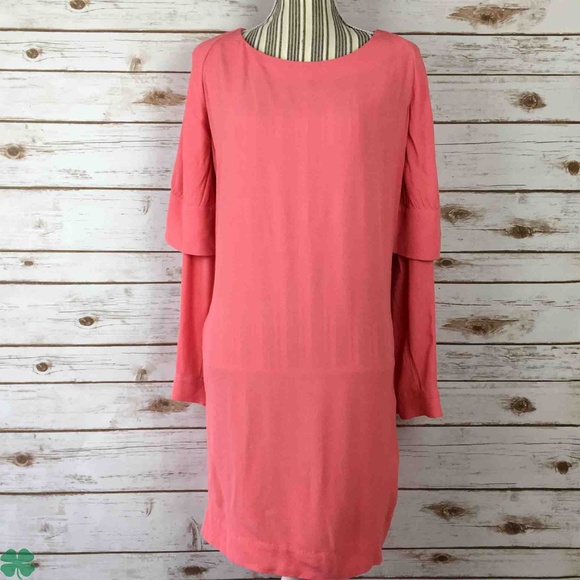 NWT See By Chloe Double Cuff Cape Dress Size 6 - Picture 4 of 10